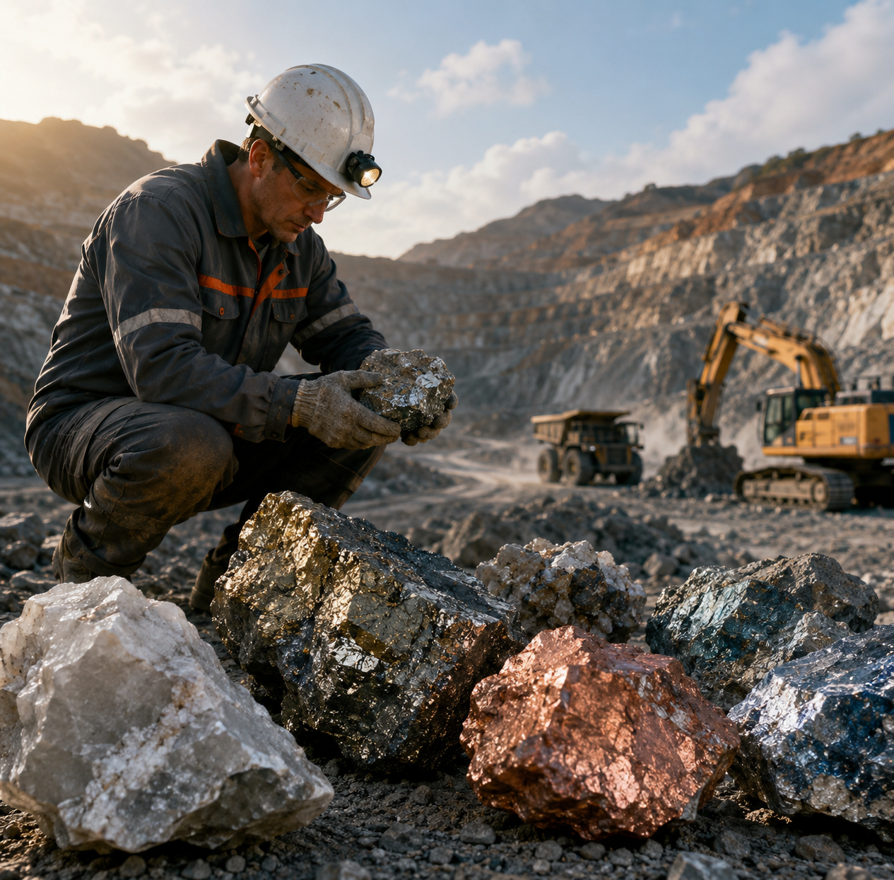 Raw materials and minerals