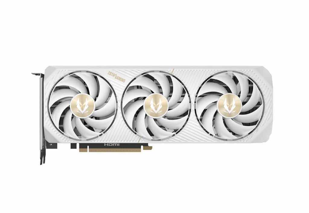 ZOTAC GEFORCE RTX 5070 Ti 16GB SOLID CORE OC White GDDR7 Gaming Graphics 256-Bit Desktop PC GP