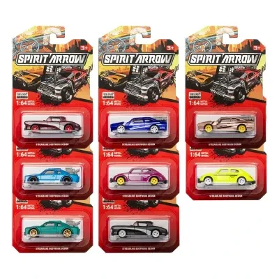 Custom 1:64 Metal Car Model Alloy Sliding Racing Toy