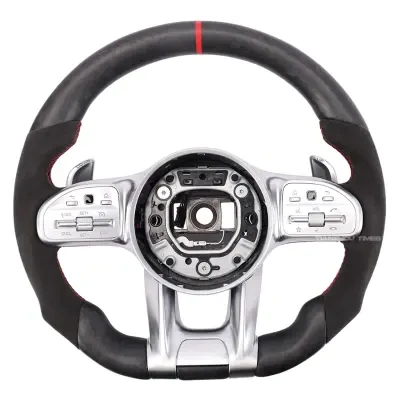 Custom Mercedes-Benz Amg CL ClS CLA GLC a E S C- Class W211 W212 W213 W218 W221 W222 W463 forged carbon fiber Amg steering wheel